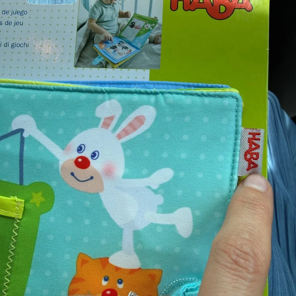 HABA Playmates Baby Photo Album Soft Fabric‎ First Birthday Gift 303143 NEW